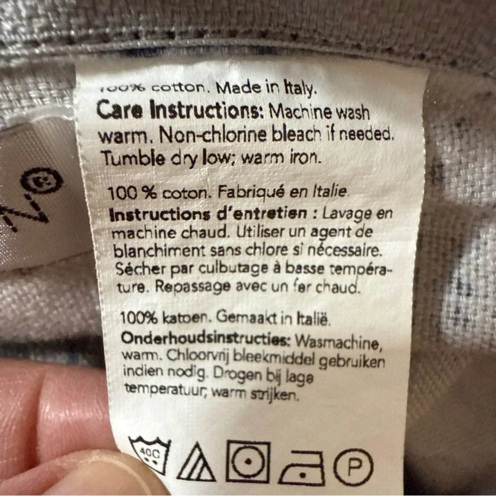 Ethan‎ Allen Queen Duvet Cover Blue Gray Paisley 90